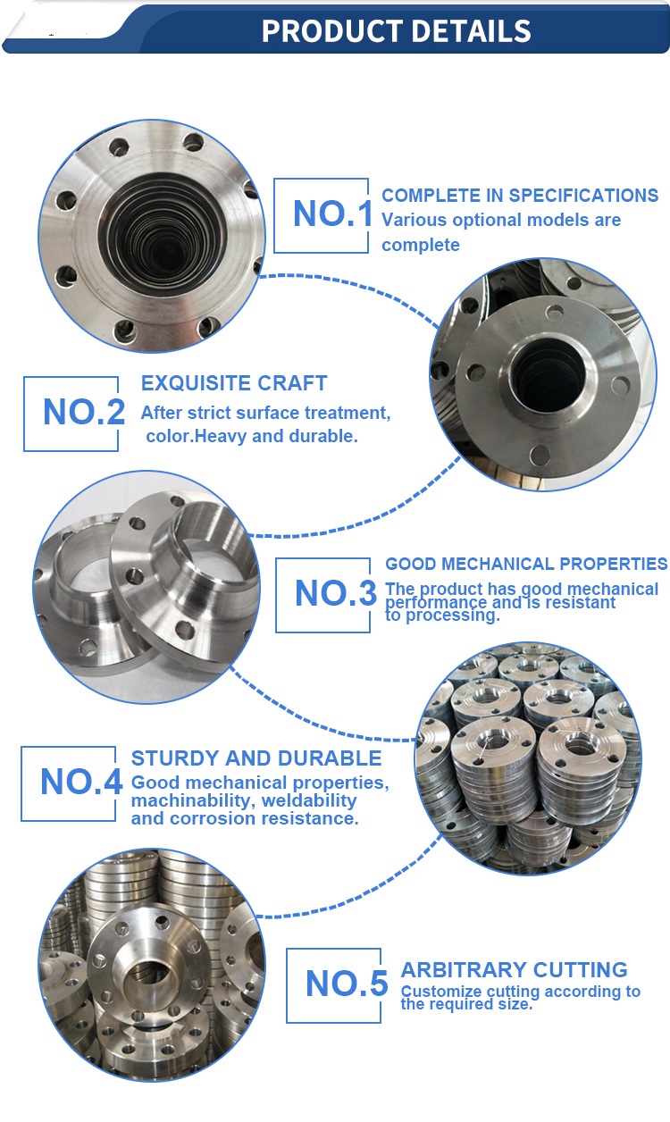 1.8956 EN10219 Standard S460NLH Slip On Plate Flanges for Cold Formed Structural Hollow Flange