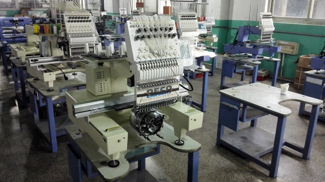 220V Single Head Embroidery Machine With High Speed For Cap And T Shirts