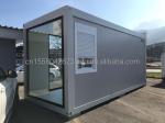 Wall 75mm Garden Working House Barbecue Bar 20ft Flat Packaging Container Mobile
