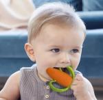 MHC Silicone Baby Teether , Carrot Children Silicone Toys Custom