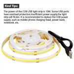 Hotel 5V 8mm 320leds 4000K Natural 1cm one cut IP65 Waterproof Electroplate