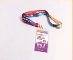 Quality Nice Looking Breakaway Badge Lanyards , Name Badge Lanyards For Kids wholesale