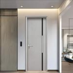 Sound Insulation Mould proof WPC Hollow Doors Easy To Install