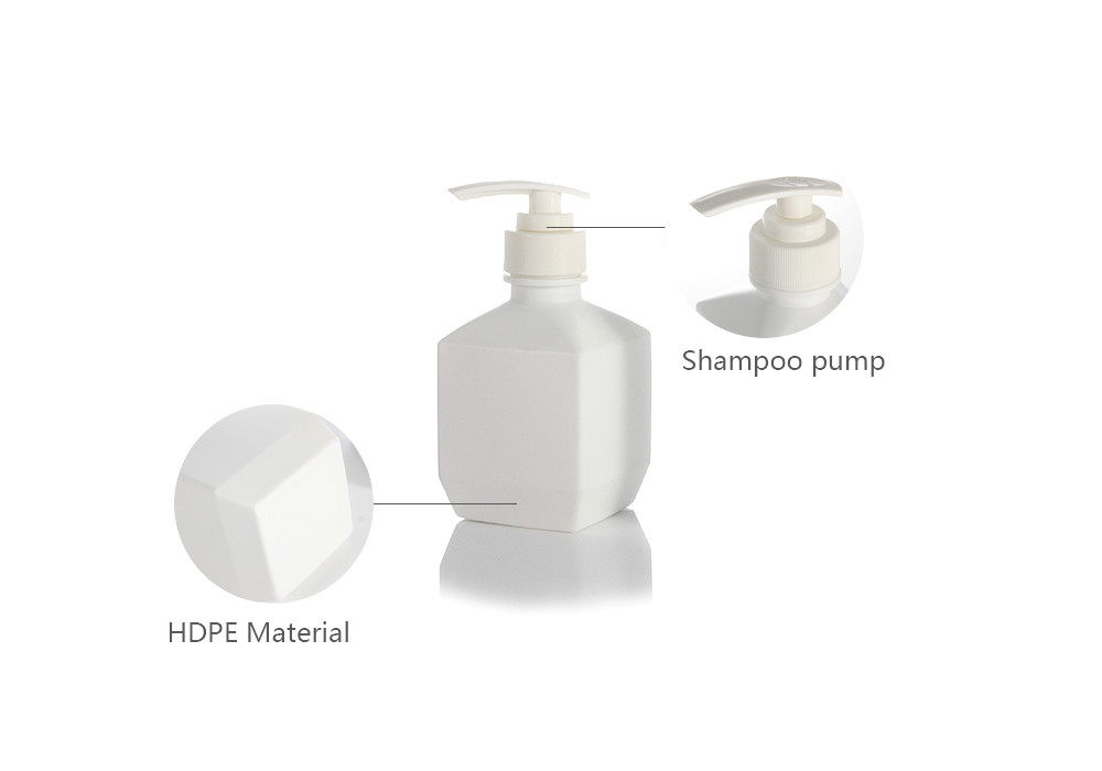Hotel Bathroom 500ml Cosmetic Shampoo Shower Gel Bottle