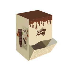 Quality Foil Stamping Custom Counter Display Boxes Units Cardboard Sandy Matte wholesale