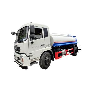 Quality DFCV 4X2 180HP 9100 Liters Water Tank Truck on Popular Dongfeng Chassis 2PCS Axles wholesale