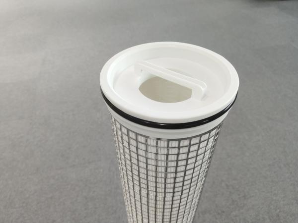 Cheap 121 Degree 3.44bar Petrochemical Glass Fiber Filter Cartridge for sale