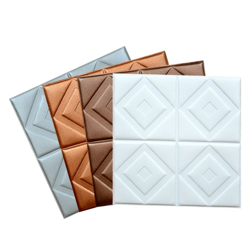 Wall Coating 3D Brick Design Foam Wallpapers for Administration Easy Installation