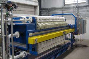 Quality Chamber / Membrane Filter Press FP1250 Waste Water Treatment 200 M2 Filter Press wholesale