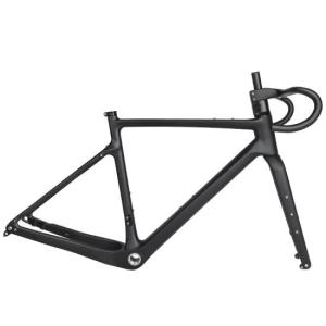 Quality Disc Brake Carbon Gravel Bike Frameset 700C Road Carbon Frame wholesale
