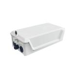 Waterproof 100 Pair Outdoor Distribution Box Wall Mounting For Telecom System