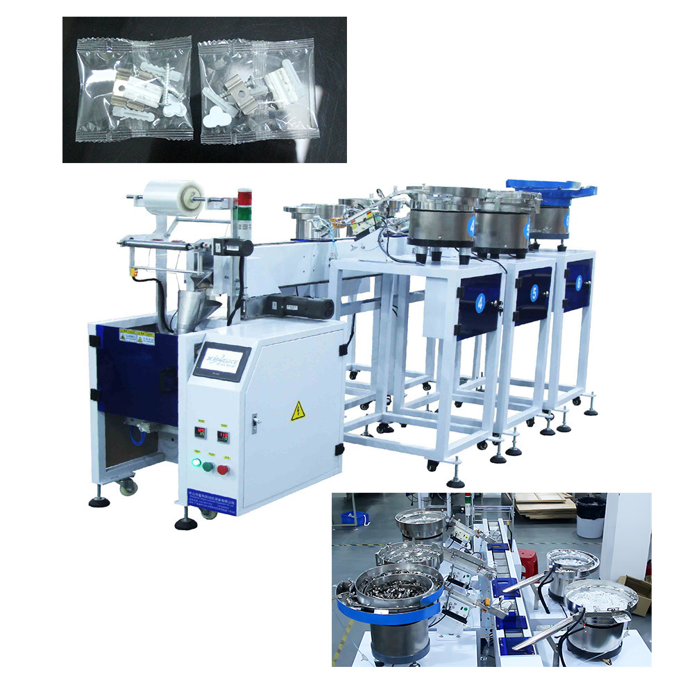 High Quality Small Hardware Screw Fastener Bolt Counting Packaging Machine Nut Automatic Packing