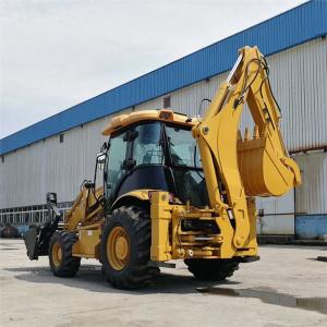 Quality Construction Works 4×4 Backhoe Loader Powering Building Equipment wholesale