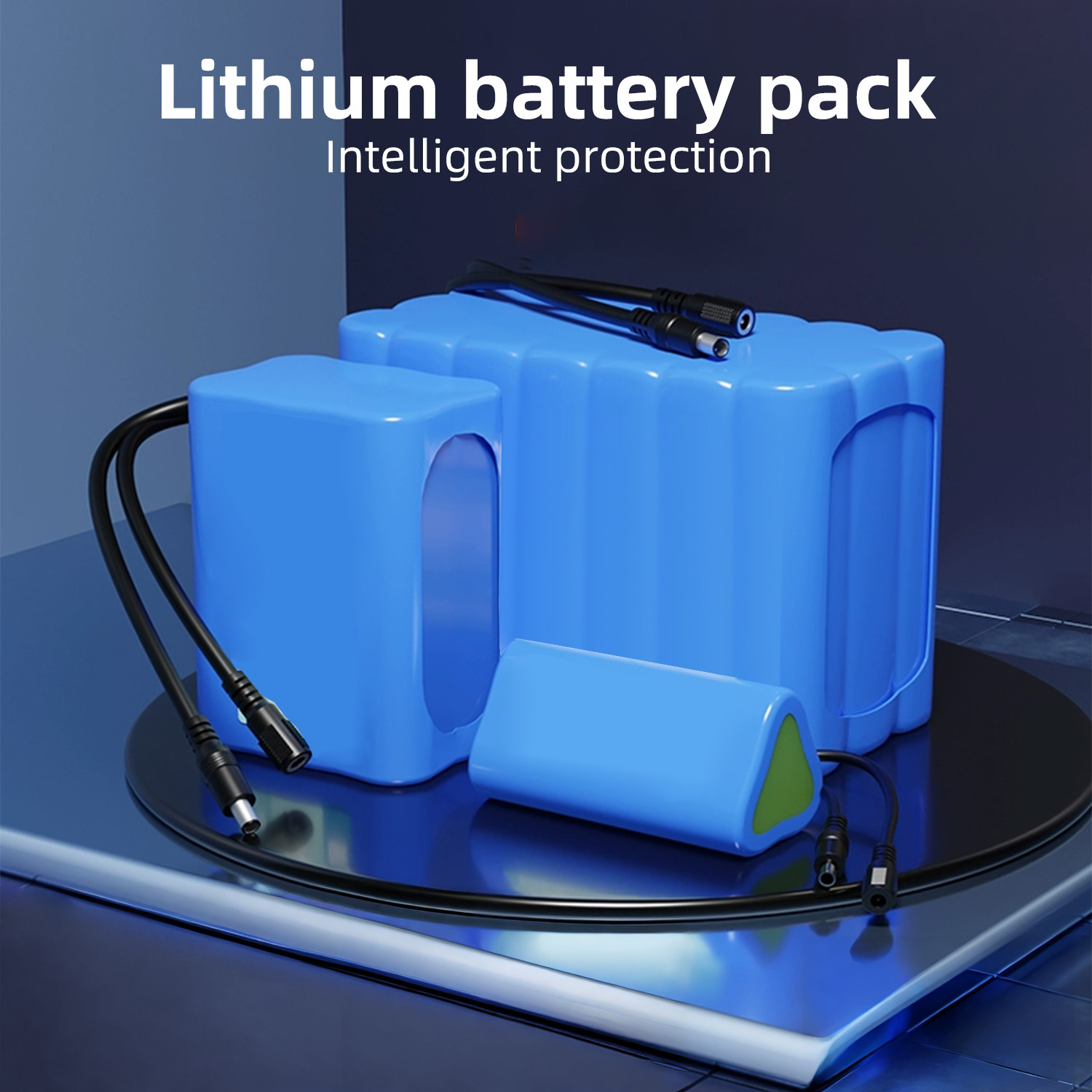 Custom 18650 Li Ion Battery Pack 7.4v 11.1v 14.8v 18.5v 22.2v 2.2Ah 5Ah 10Ah 12Ah 15Ah