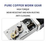Umot High Torque Height 34mm Nema17 Worm Geared Reducer Stepper Motor with