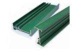 Powder Coated Aluminum Profile , Quality Light Construction Aluminium Profiles