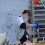 Vinyl Powder Free Disposable Gloves , Vinyl Gloves Food Safe Puncture Resistance