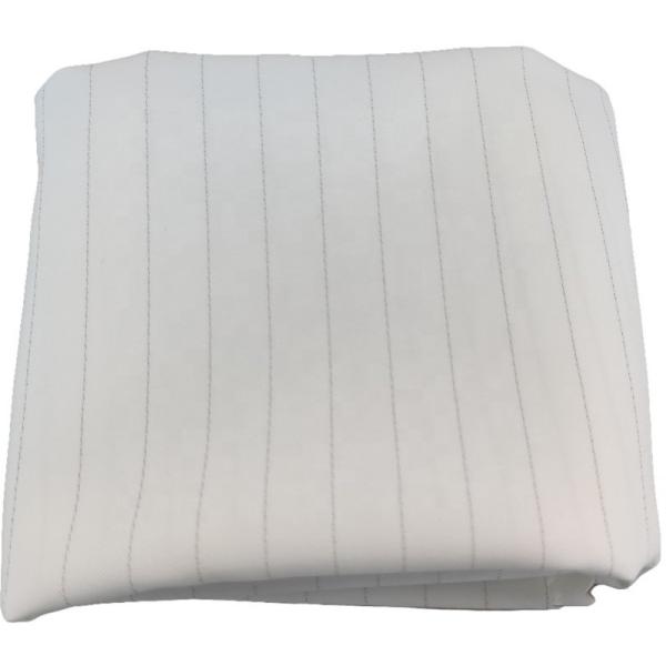 SOLIDS 99% Polyester 1% Conductive Fiber Stripe Durable Waterproof Anti Static