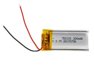 Quality Rechargeable Lipo 701535 3.7V 300mah Battery For Bluetooth Receive Device wholesale