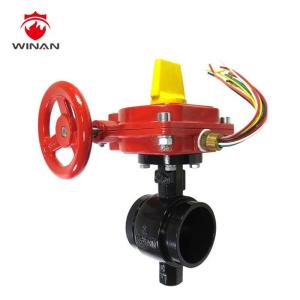 Quality Ductile Iron DN50-DN600 300PSI Wafer Butterfly Valve API598 wholesale