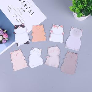 Quality Cute Animal Cartoon Notepads Printed Custom Shaped Stationery Sticky Notes wholesale