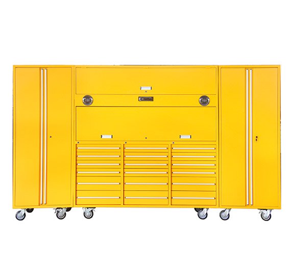 Multi Function Tool Cabinet Box 55 Inch Tool Chest Constructed from Cold Rolled Steel