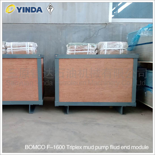 AH100101050100 Triplex Mud Pump Fluid End Module AH33001-05.01A.00 Bomco F-800/1000