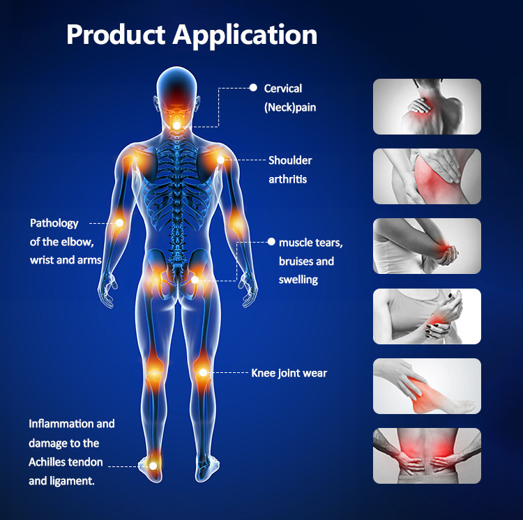 685nm 830nm Pulsed Electromagnetic Field Therapy Equipment 50W For shoulder / neck / waist pain
