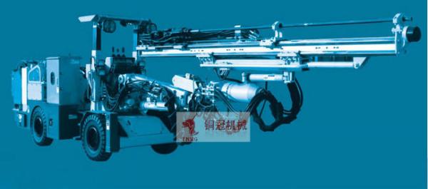 Electric Hydraulic Rock Jumbo Mining Equipment For Borehole 0.8 - 2 M / Min