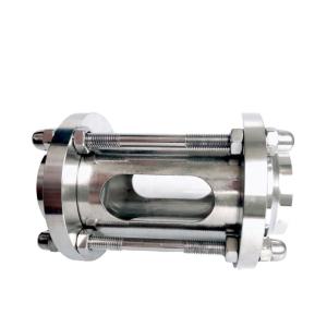 Quality Welding Connection Sanitary Stainless Steel Sight Glass Pipe Fitting with CNC Surface wholesale