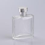 20ml 50ml 100ml Men atomizer Perfume Bottle clear glass sliver or gold cap