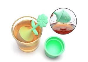 Quality Flower Shape Silicone Tea Infuser Loose Leaf Tea Filter 11.5x5.5x5.5cm wholesale