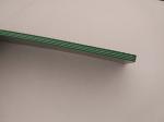 Green Color Both Pattern Industrial Conveyor Belts Was used For Conveyor Power