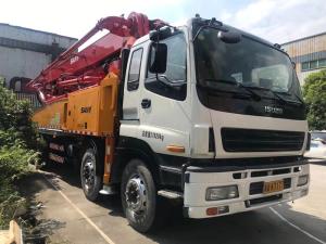 Quality 287KW Construction Sany Renewed Beton Pump 46 Meter With Isuzu X Leg wholesale