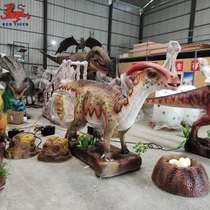 Quality Realistic Animatronic Parasaurolophus Dinosaur Jurassic Amusement Park Dinosaur wholesale