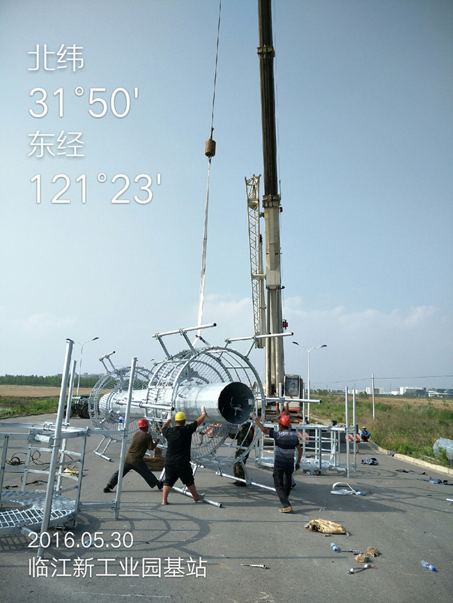 Q420 Q460 Hot Dip Galvanized Microwave Tower for Telecommunication