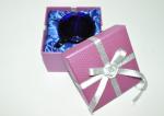 Coated Paper Board Gift Packaging Boxes, Fashion Pink Paper Rigid Gift Boxes