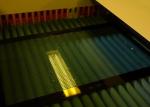 Anti Fingerpints Solid Color En12150 1.0mm Non Glare Glass