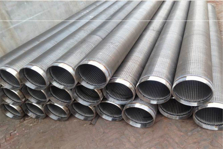 0.1mm Continuous Slot Screen 4m Length AISI 316 Johnson Well Screen