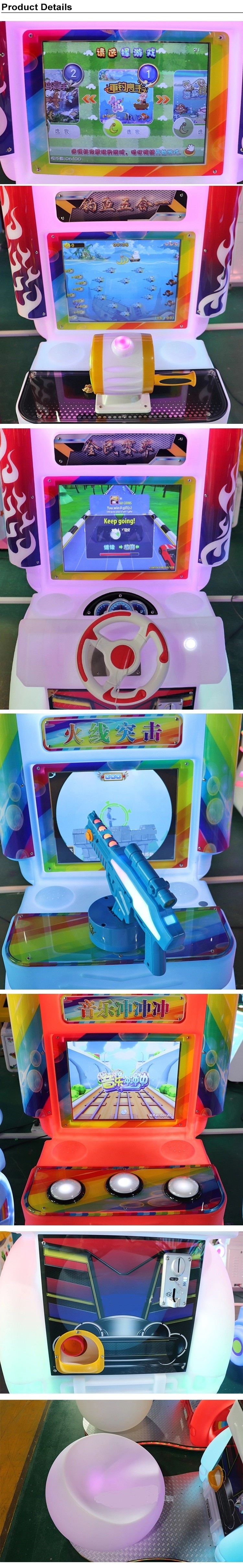 Crazy Truck Series Indoor Coin Operated Arcade Game Machine For Kids