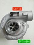 Hydraulic TA3120 Turbo Excavator Spare Parts For Perkins Turbocharger 02200460