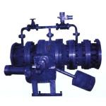 DN300 - 2600 mm Hydraulic counter weight Flanged Globe Valve, spherical Valve