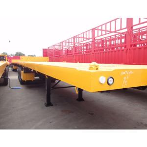 Quality Heavy Duty 20ft 40ft Flatbed Container Semi Trailer wholesale