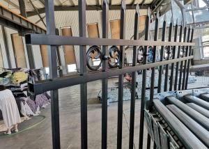 Quality Square Post Spear Top 1030mm Height Tubular Steel Fence wholesale
