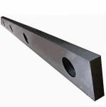 Shear Hydraulic Shear Blade , 10' Metal Cutting Blade Carbonization Hardening
