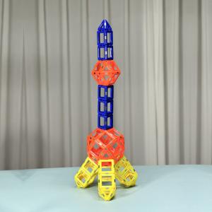 Quality Stem Preschool Pearl Tower Magnetic Toy Building Blocks Construction Magnetic Tiles wholesale