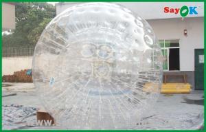 Quality Outdoor Inflatable Games Commercial Inflatable Sports Games Amusement Park Zorb Ball 3.6x2.2m wholesale