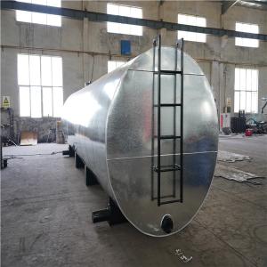 Quality Steel Plate Bitumen Heating Tank Blue Color 8mm Thickness For Asphalt Plant wholesale