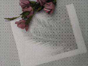 Quality Sakura Cherry Blossom Thread White Embroidered Eyelet Fabric wholesale