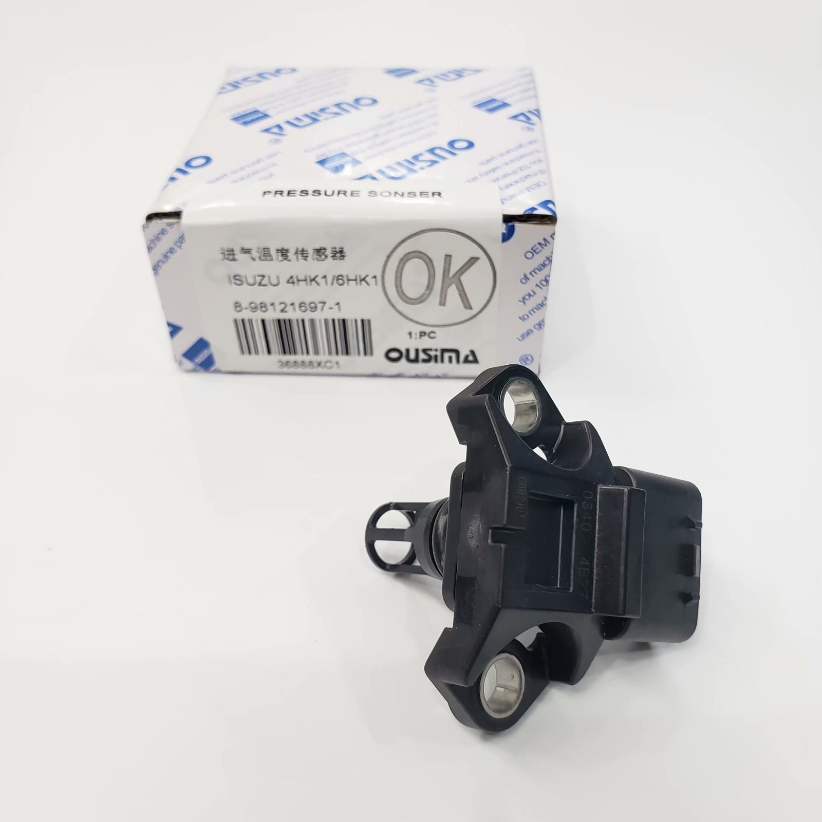 OUSIMA 8-98121697-1 Map Pressure Sensor 8981216971 Intake Air Pressure Sensor For ISUZU 4HK1 6HK1